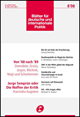 Bl�tter f�r deutsche und internationale Politik