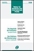 Bl�tter f�r deutsche und internationale Politik
