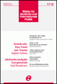 Bl�tter f�r deutsche und internationale Politik