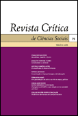 Revista Crítica de Ciências Sociais