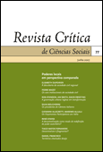 Revista Cr�tica de Ci�ncias Sociais
