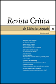 Revista Cr�tica de Ci�ncias Sociais