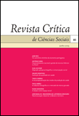 Revista Cr�tica de Ci�ncias Sociais