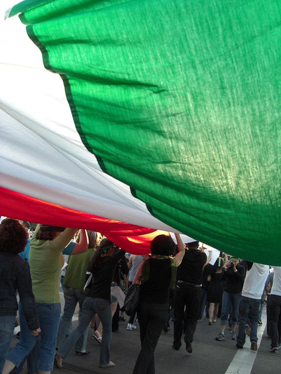 Green movement protest in Iran