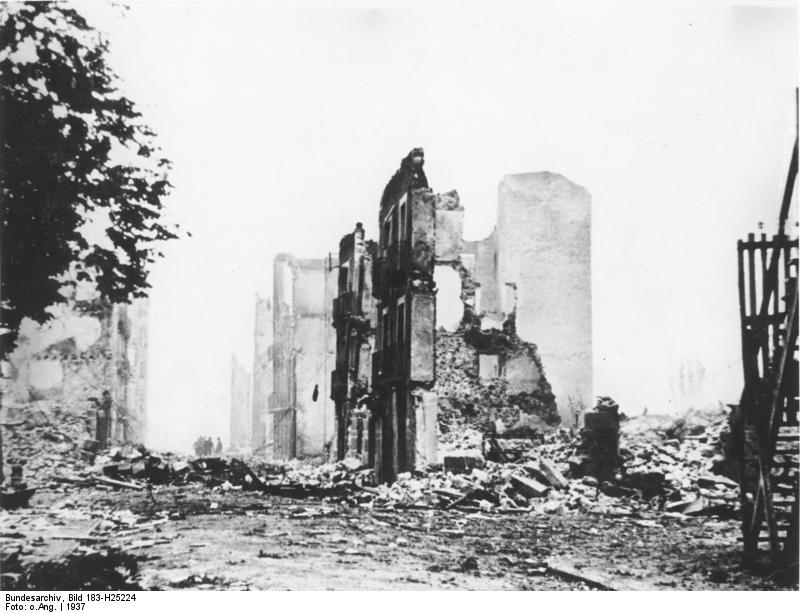 Guernica, Ruinen