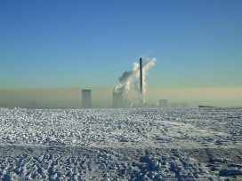 Halde Hoheward im Winter