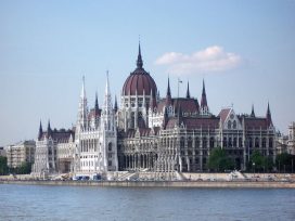 The Hungarian parliament in Budapest
