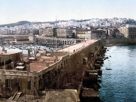 Algiers harbour, 1899.