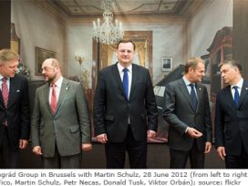 Members of the Visegrad Group meet in Brussels