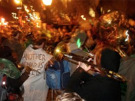 Protesters of the Occupy Movement in New York