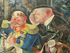 George Grosz, The Eclipse of the Sun, 1926 (detail).