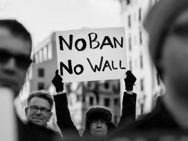 No Ban No Wall, Thursday evening rally against Trump's 