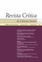 Cover of Revista Crítica de Ciências Sociais