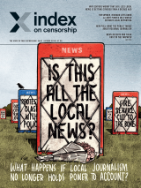Cover of Index on Censorship