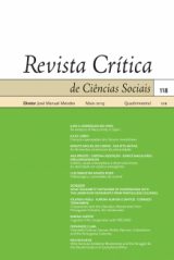 Cover of Revista Crítica de Ciências Sociais