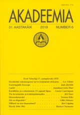 Cover of Akadeemia