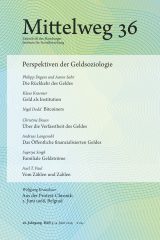 Cover of Mittelweg 36