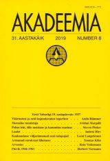 Cover of Akadeemia