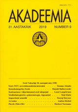 Cover of Akadeemia