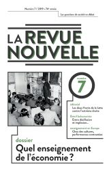 Cover of La Revue nouvelle