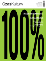 Cover of Czas Kultury
