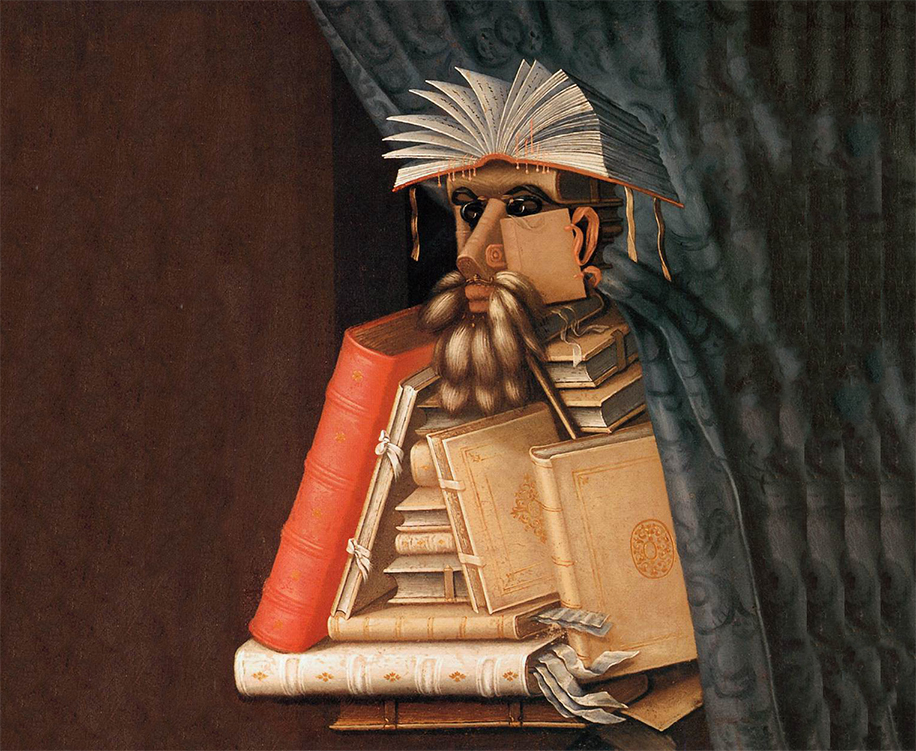 Арчимбольдо джузеппе картина библиотекарь