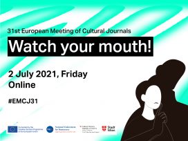 Cover for: 31st European Meeting of Cultural Journals