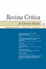 Cover of Revista Crítica de Ciências Sociais