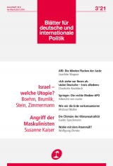 Cover of Blätter für deutsche und internationale Politik
