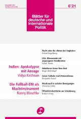 Cover of Blätter für deutsche und internationale Politik