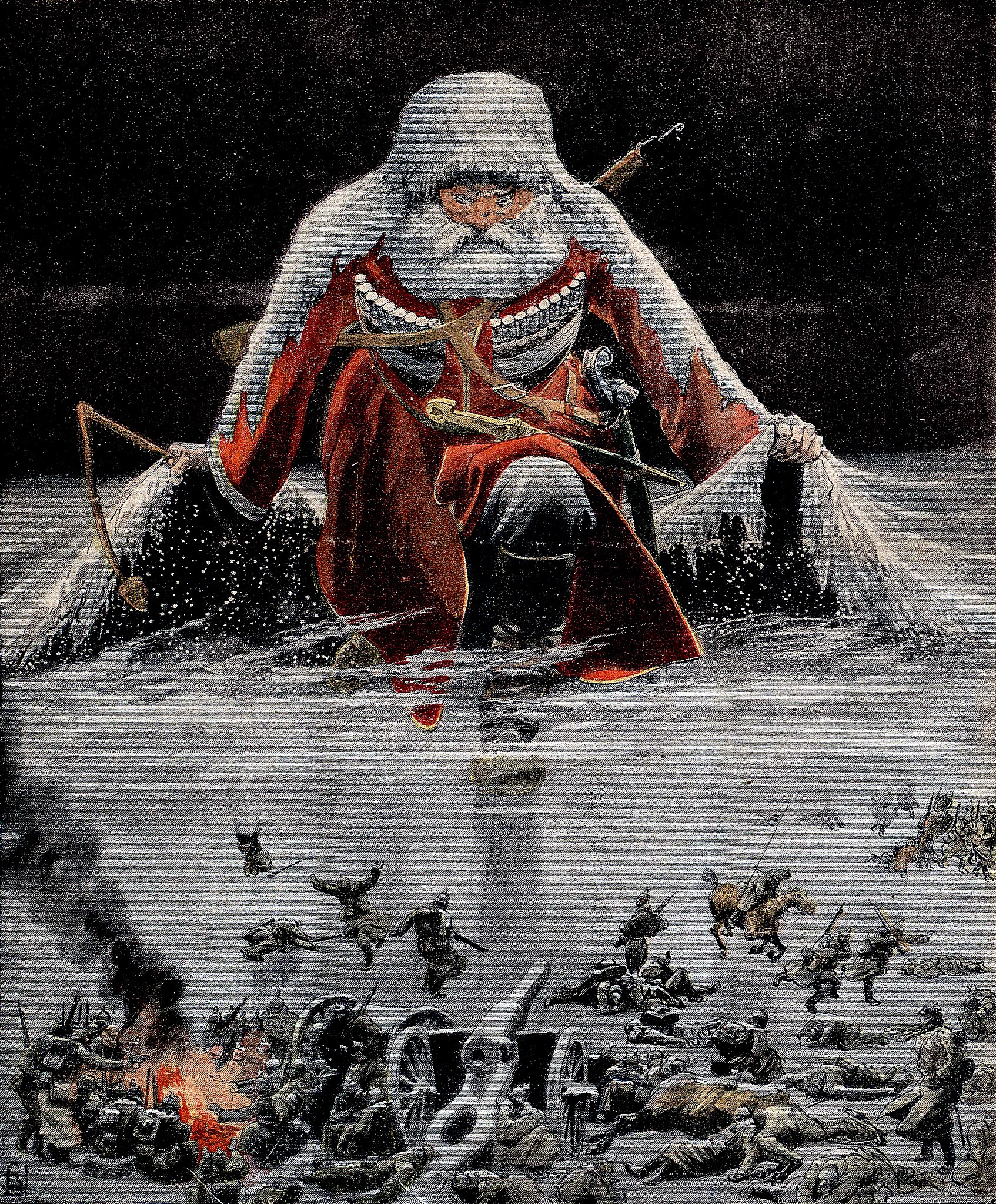 General Winter, 1917 illustration