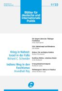 Cover of Blätter für deutsche und internationale Politik