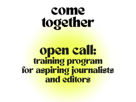 Cover for: Open Call: Training Program For Aspiring Journalists And Editors