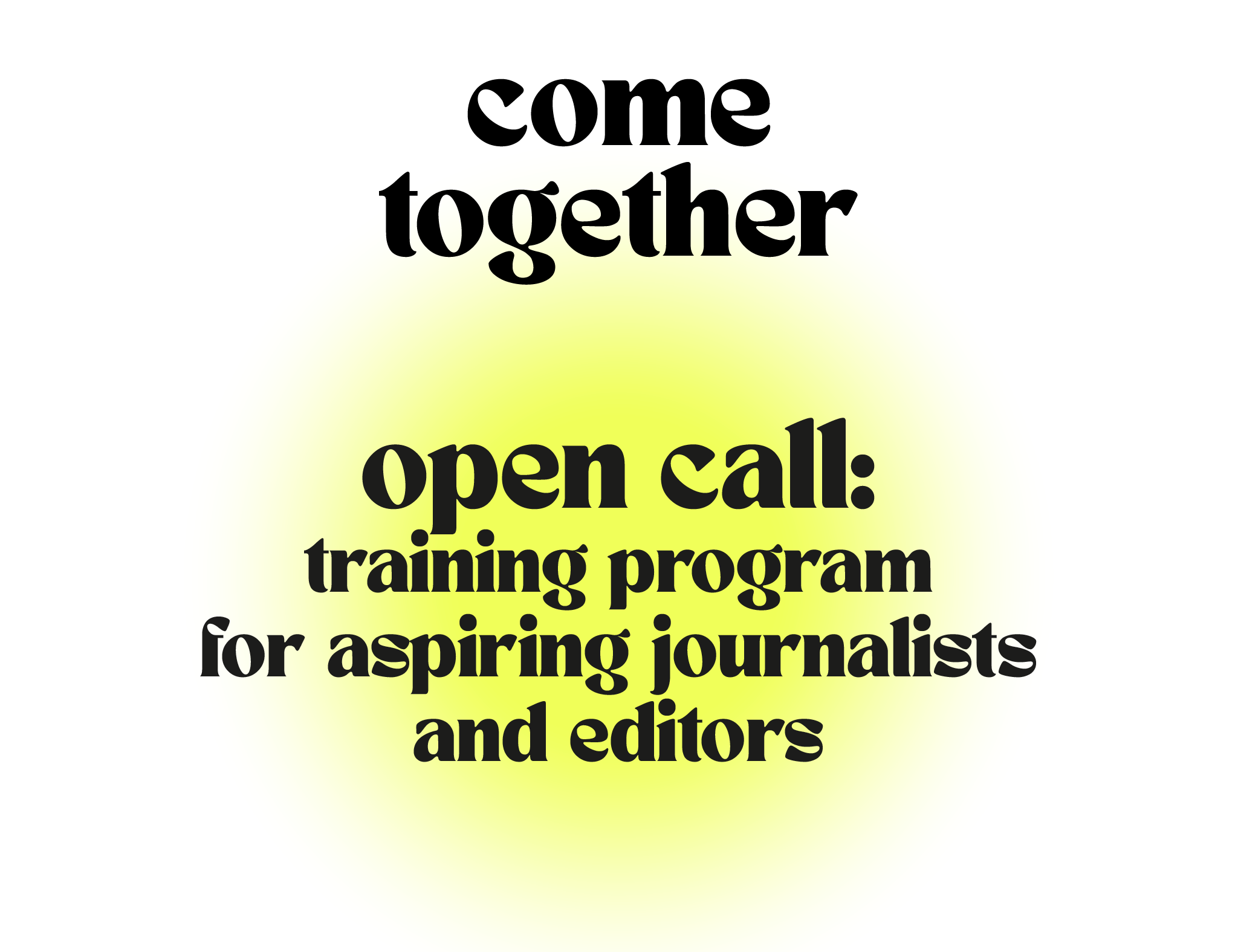 Open Call Training Program For Aspiring Journalists And Editors Eurozine