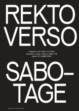 Cover of Rekto:verso