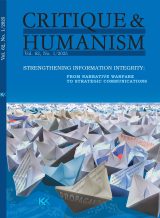 Cover of Critique and Humanism