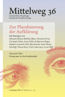 Cover of Mittelweg 36