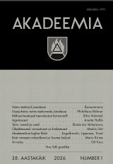 Cover of Akadeemia